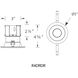 Pop-in LED Black Complete Kit Recessed Lighting