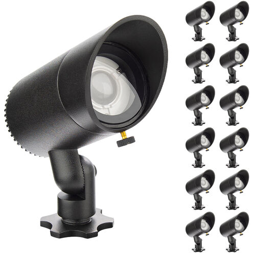 InterBeam 9 3 watt Black Accent Lighting in 3000K, Low Voltage Accent Light-Multi Pack, WAC Landscape