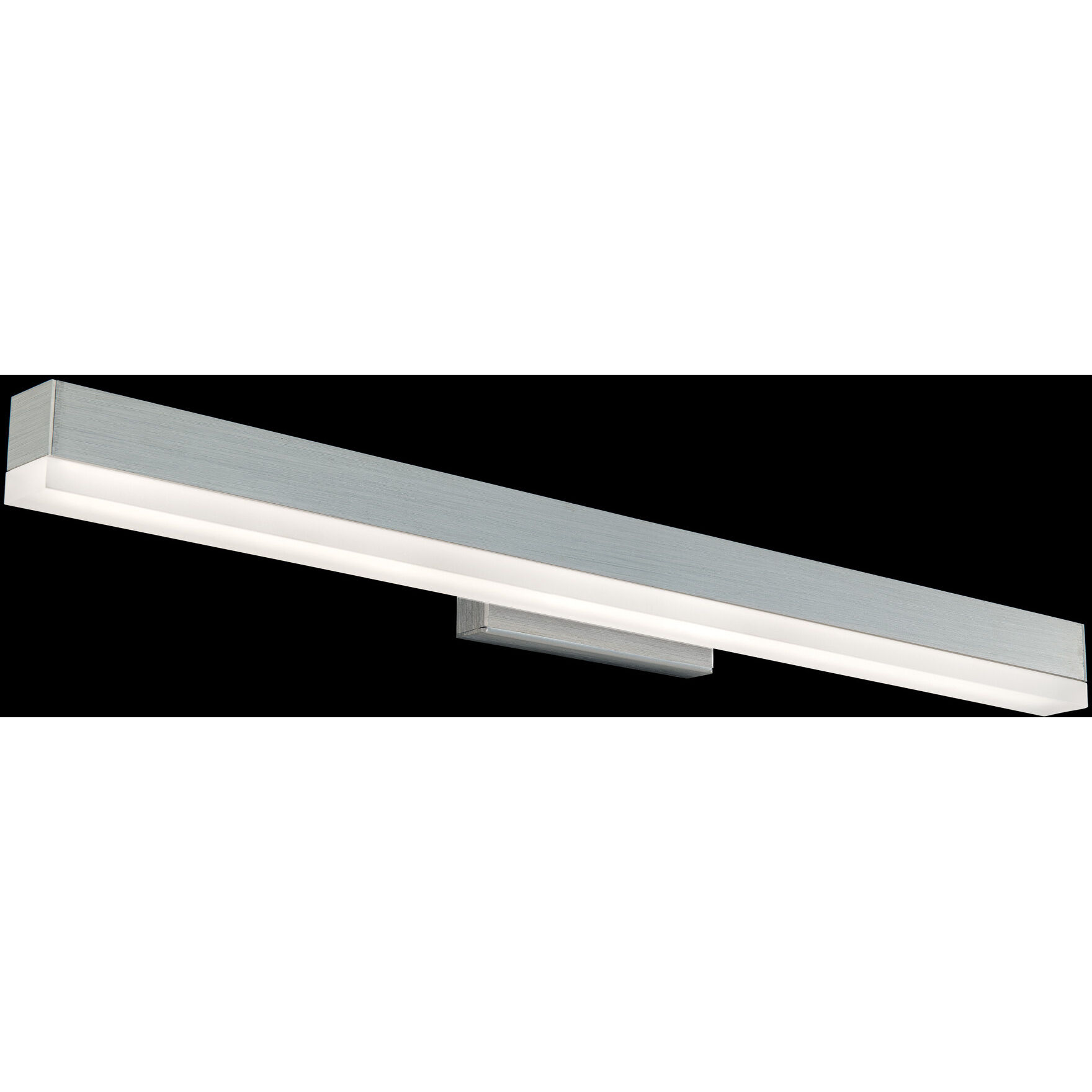 Styx LED 25 inch Brushed Aluminum Bath Vanity & Wall Light, dweLED