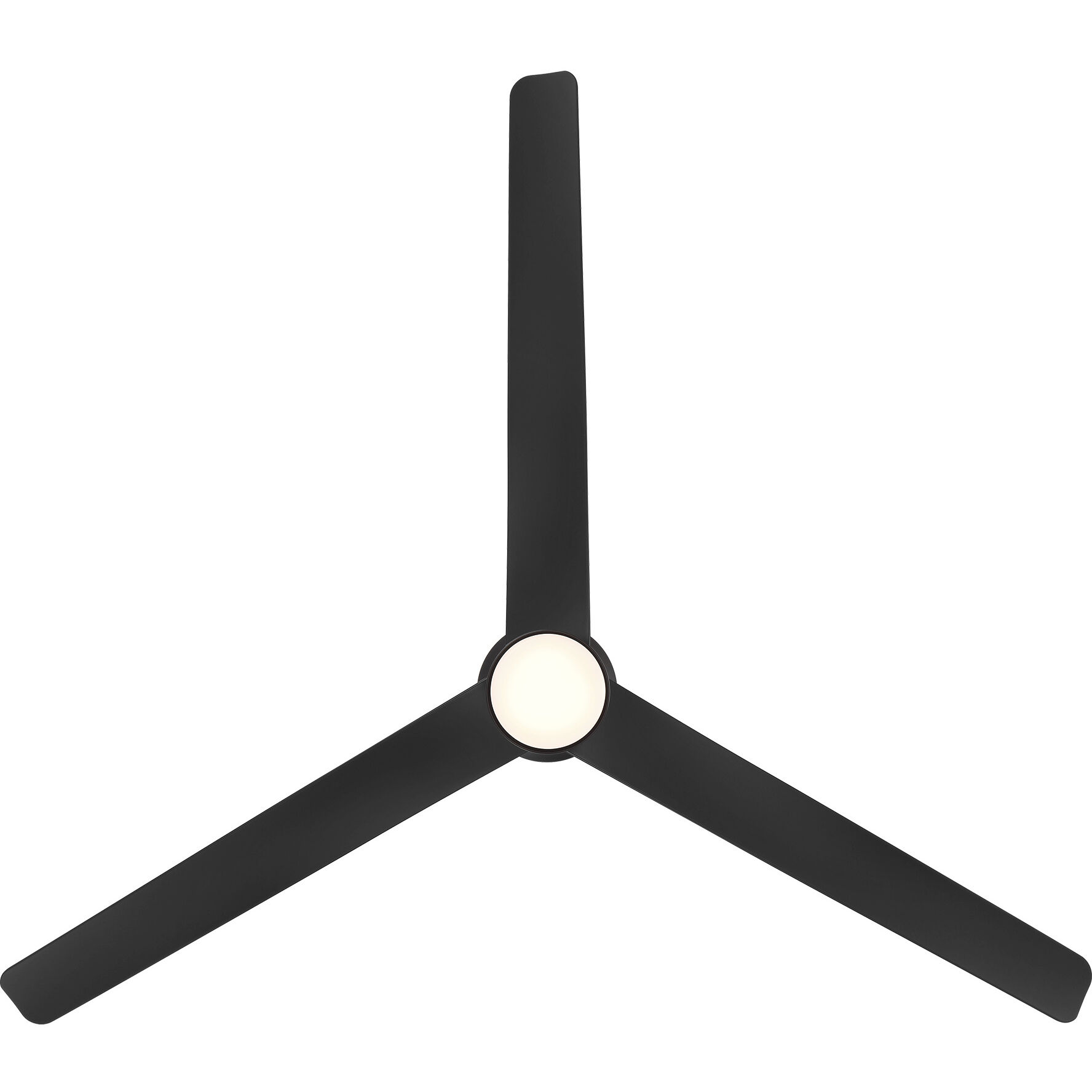 Novelle 52 inch Matte Black Downrod Ceiling Fan