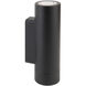 Estrella LED 6.38 inch Black Outdoor Wall Light, WAC Landscape