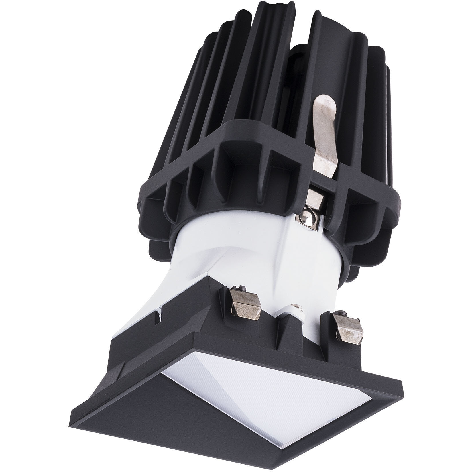 FQ Integrated LED Black Recessed Trim in 3000K, 4" LED