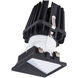 FQ Integrated LED Black Recessed Trim in 3000K, 4" LED