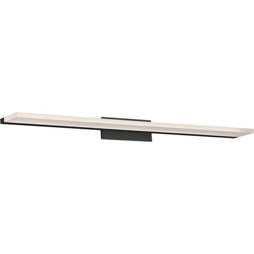 Level LED 37 inch Black Bath Vanity & Wall Light, dweLED