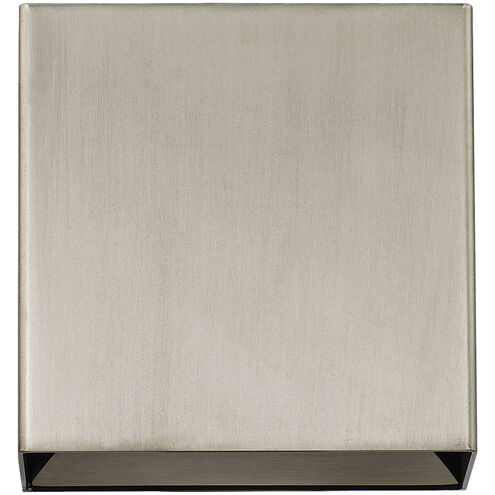 Boxi Wall Sconce Wall Light in 3000K, Brushed Nickel, dweLED