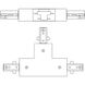 J Track 120 White Track Component Ceiling Light