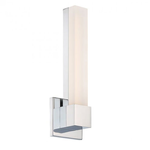 Esprit LED 4.5 inch Chrome Bath Vanity & Wall Light in 15in, dweLED