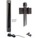 Gate 12 7 watt Black Path and Area Light in 2700K Warm LED, WAC Landscape
