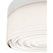 Balto I LED 5.38 inch White Outdoor Flush Mount, dweLED