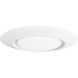 I Can't Believe It's Not Recessed LED 7.5 inch White Flush Mount Ceiling Light in 3000K