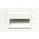 WAC 120V Invisible Trim Step Light LED 1.75 inch White ADA Step and Wall Light in 3000K Warm White LED, WAC Lighting