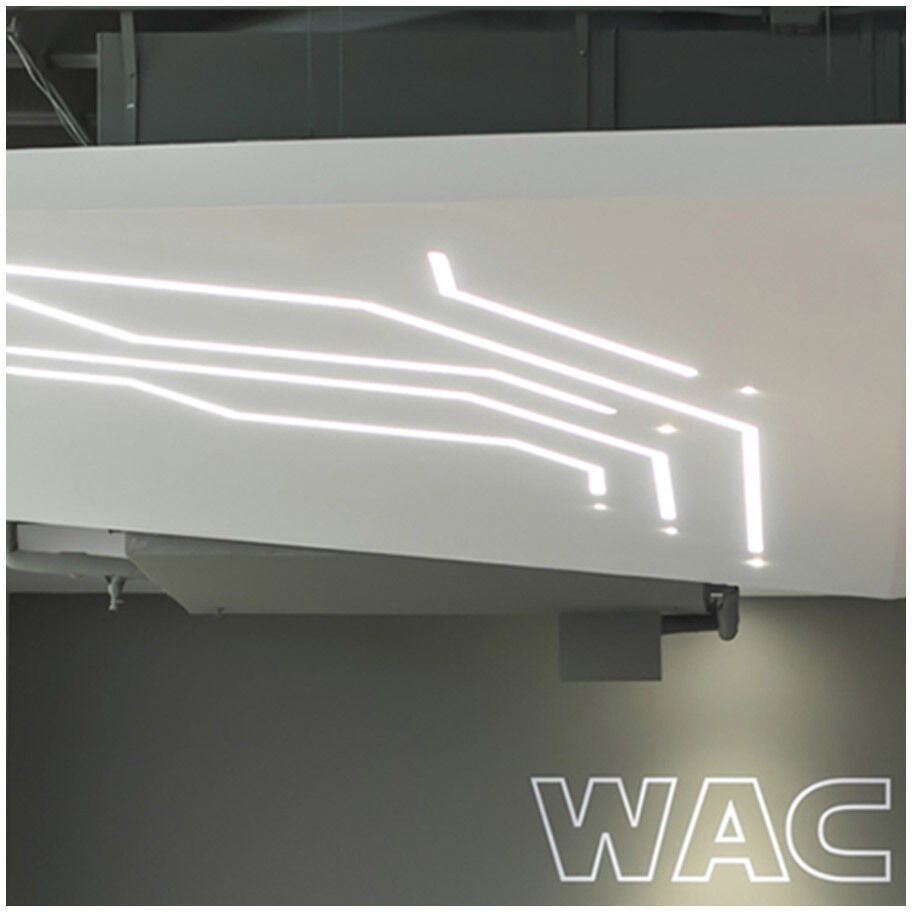 週末値引き‼️LED CEILING LIGHT TRAVIS ホワイト WAC Lighting LED-T-RCH3-WT Linear Recessed White Tape Light Accessory