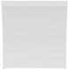 Cornice 2 Light 3.63 inch White ADA Wall Sconce Wall Light in 3500K, dweLED