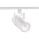 Silo 1 Light 120 White Track Head Ceiling Light in 3000K, L Track
