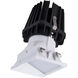 FQ Integrated LED White Recessed Trim in 1800-3000K, 4" LED