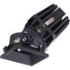 FQ Integrated LED Black Recessed Trim in 3500K, 4" LED