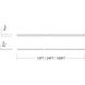 Gemini 24 LED 288 inch White LED Tape Lighting in 2700K