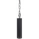 Estrella LED 2.5 inch Black Outdoor Mini-Pendant, WAC Landscape