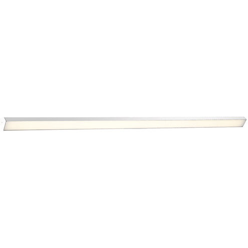 Revel LED 97.94 inch Brushed Aluminum Bath Vanity & Wall Light, dweLED