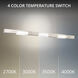 Super Star LED 47 inch Brushed Nickel Linear Pendant Ceiling Light, dweLED