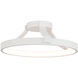 Chaucer 1 Light 16.00 inch Semi-Flush Mount
