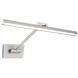 Reed 17 watt 25 inch Brushed Nickel Picture Light Wall Light, dweLED