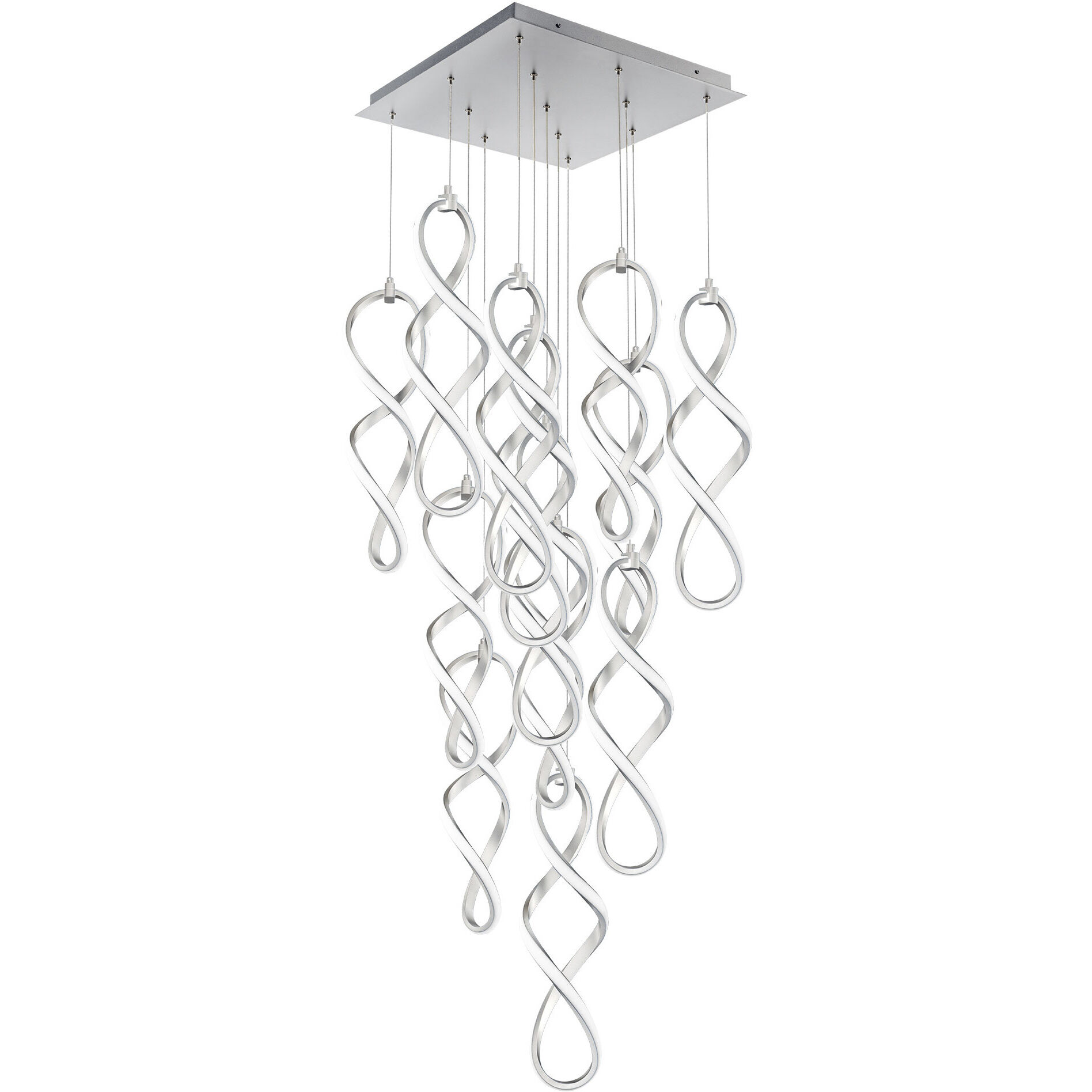 Interlace 13 Light 21.63 inch Pendant