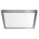 Square LED 7 inch Brushed Nickel Flush Mount Ceiling Light in 3000K
