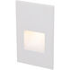 WAC 120V Step Light LED 1.5 inch White ADA Step and Wall Light in Amber, WAC Lighting