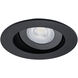 Lotos LED Black Complete Kit Recessed Lighting