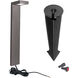 Ledge 12 3 watt Bronze Path and Area Light in 3000K Warm White LED, WAC Landscape
