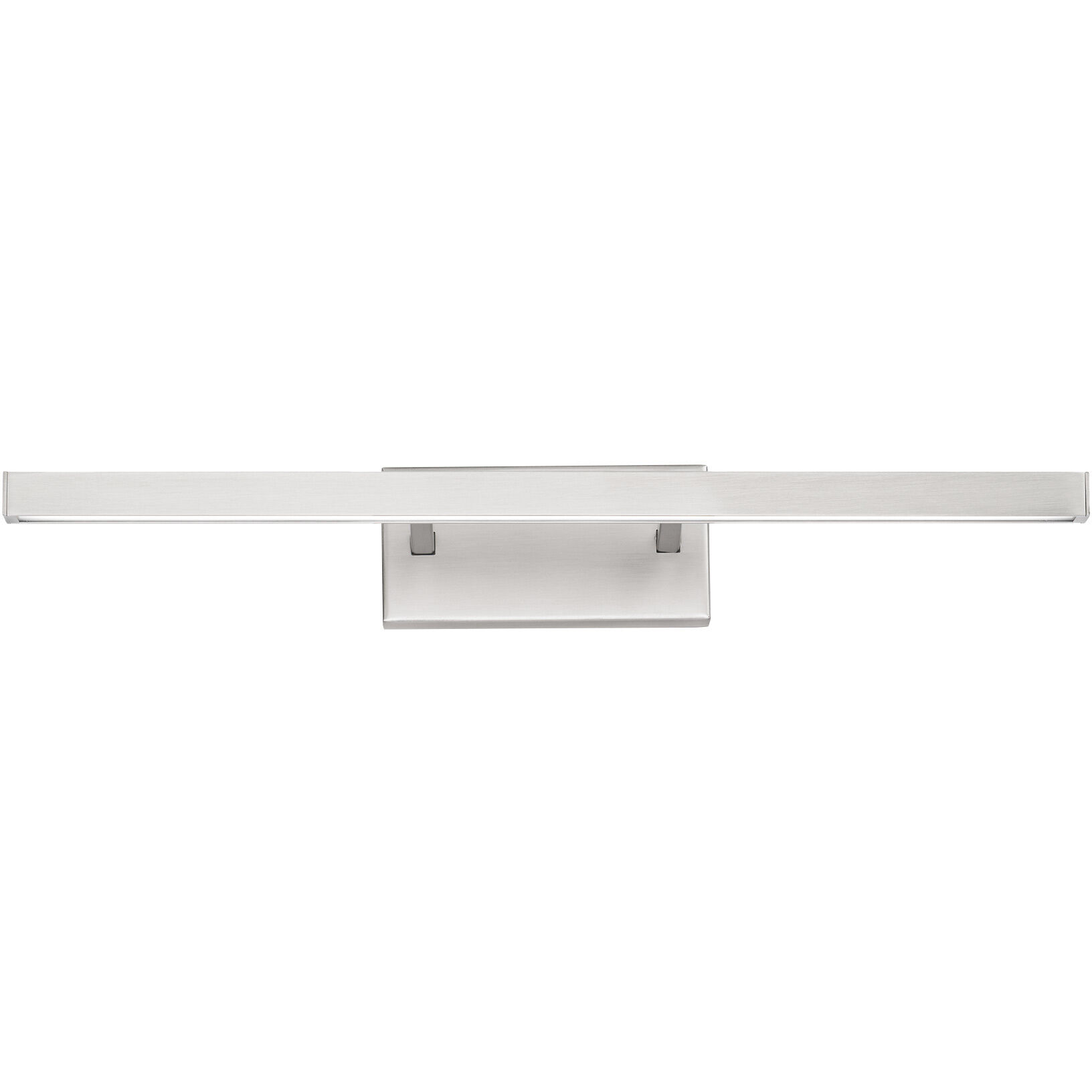 Parallax LED 18 inch Brushed Nickel Bath Vanity & Wall Light in 2700K, dweLED
