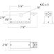 Ventrix White Track Component Ceiling Light