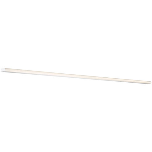 Nightstick LED 97.19 inch Brushed Aluminum Bath Vanity & Wall Light, dweLED