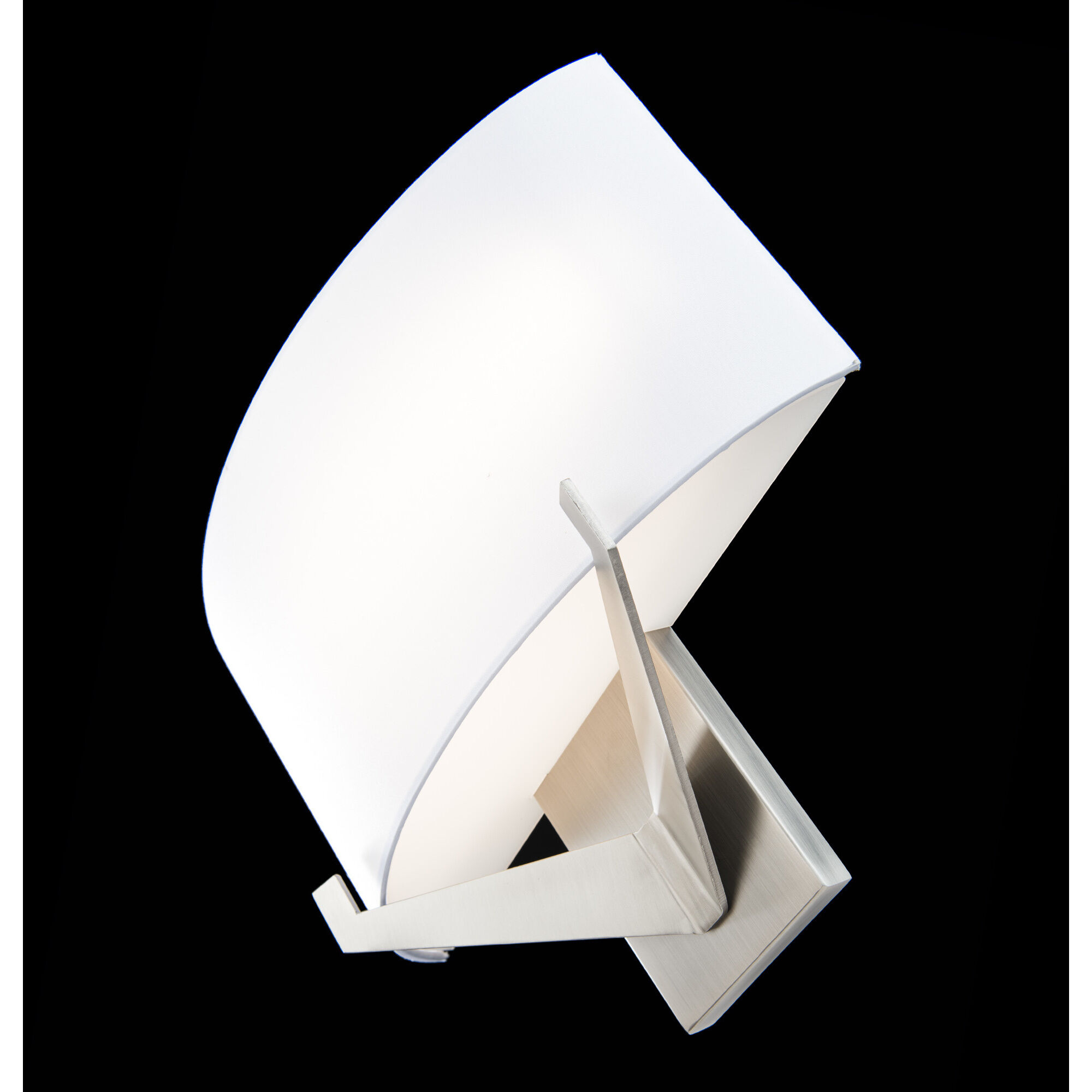 Fitzgerald Wall Sconce Wall Light in 3000K, Brushed Nickel, dweLED