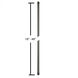 H-L-J-J2 Track 120 Dark Bronze Track Component Ceiling Light