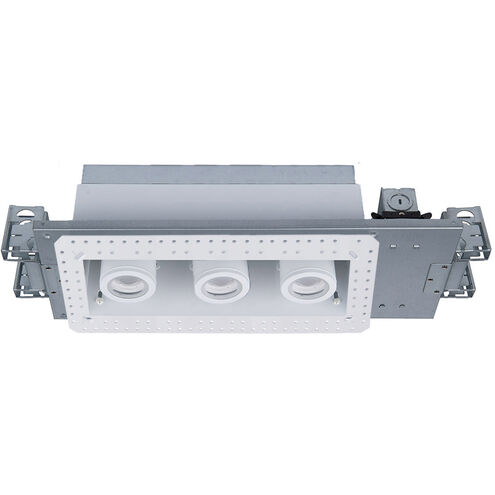 Silo Multiples LED White White Multiple Recessed Trim in 4000K, White/White