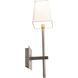 Seville LED 7 inch Brushed Nickel Bath Vanity & Wall Light, dweLED