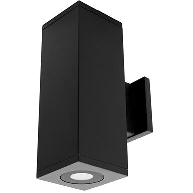 Cube Arch LED 4.5 inch Black Sconce Wall Light in Ultra Narrow, 85, 2700K, Towards Wall