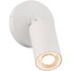 Cylinder LED 5.06 inch White Outdoor Wall Lighting, WAC Limited