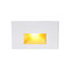 Tyler 120 3.8 watt White Step and Wall Lighting in Amber, WAC Lighting
