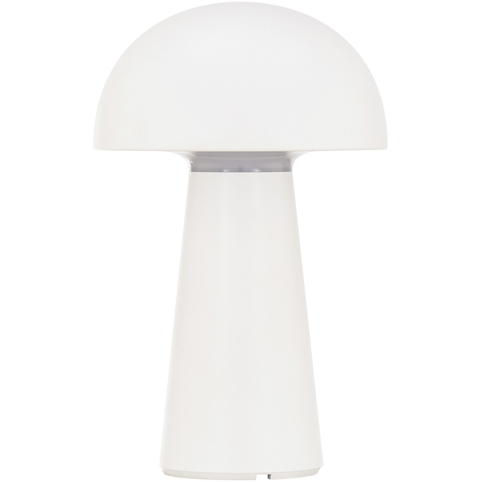 Darla 8.63 inch 2.00 watt White Rechargeable Table Lamp Portable Light, WAC Limited