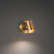 Kepler 1 Light 4.63 inch Aged Brass Reading Light Wall Light, dweLED