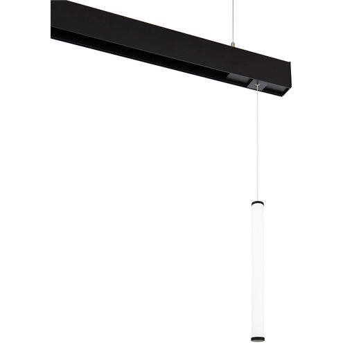 Ventrix 1 Light 48 Black Track Fixtures Ceiling Light