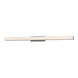 Brink LED 36 inch Brushed Aluminum Bath Vanity & Wall Light in 3500K, dweLED