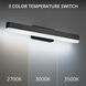 Styx LED 19 inch Black Bath Vanity & Wall Light, dweLED