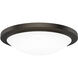 Dew LED 18 inch Bronze Flush Mount Ceiling Light