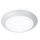 Disc LED 7.4 inch White Flush Mount Ceiling Light in 24