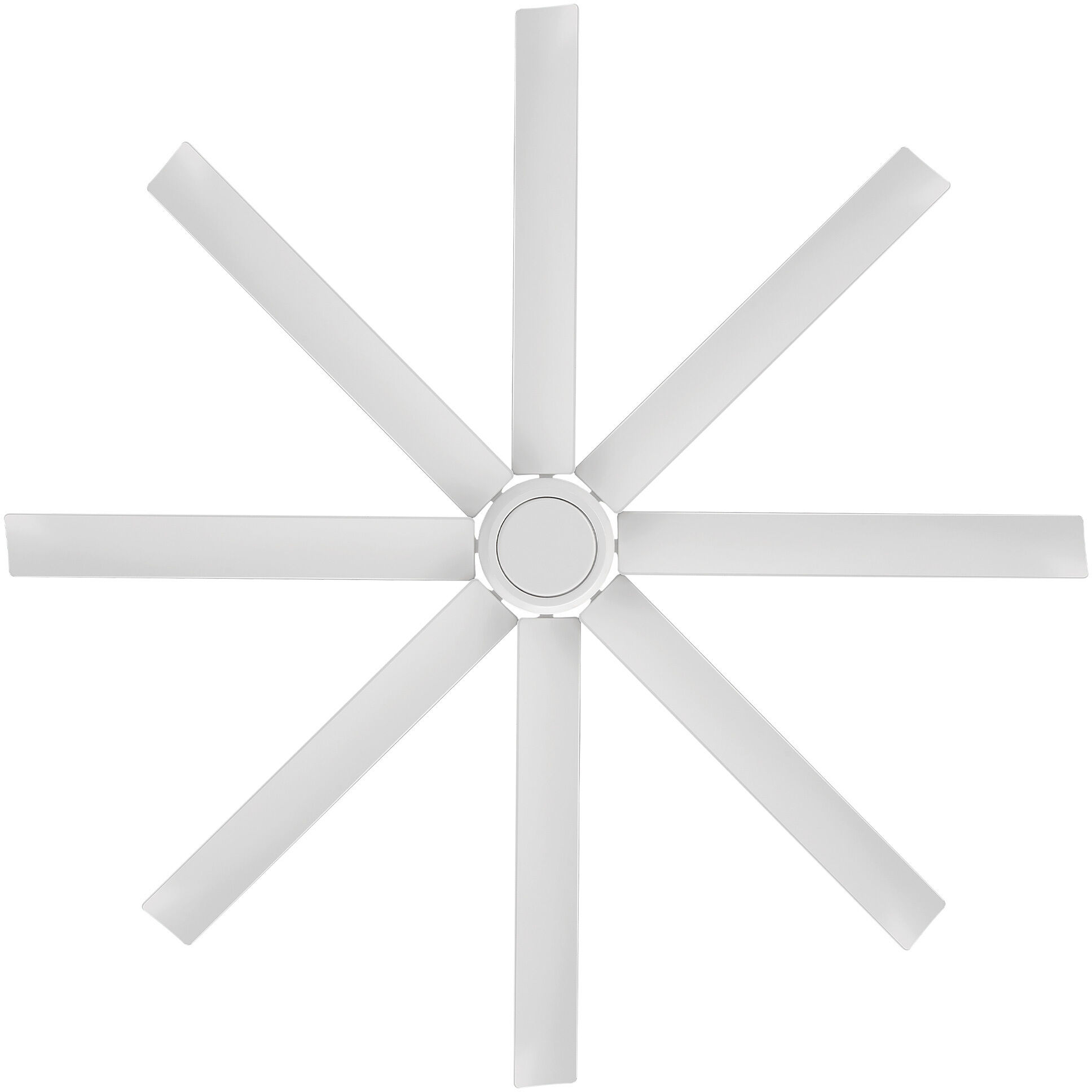 Mocha XL 66 inch Matte White Downrod Ceiling Fans, Smart Fan
