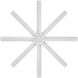 Mocha XL 66 inch Matte White Downrod Ceiling Fans, Smart Fan